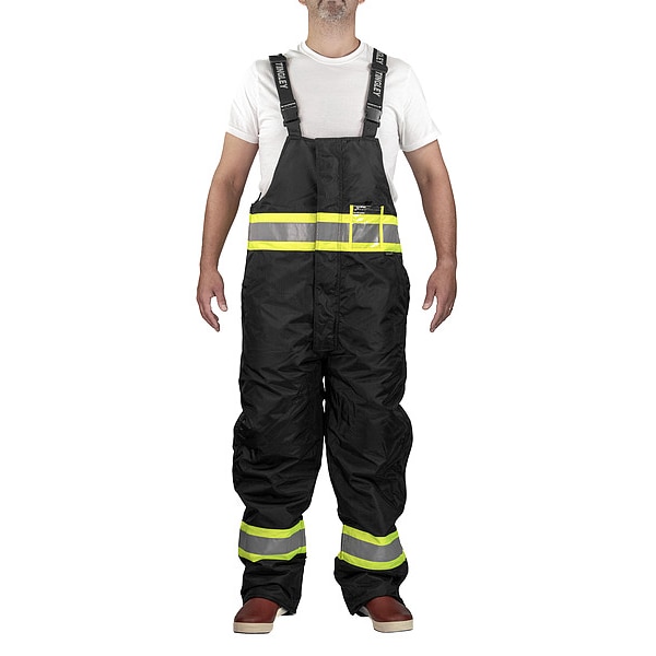 Tingley Insulated Overall, Nylon, Black, XL - O28223C.XL
