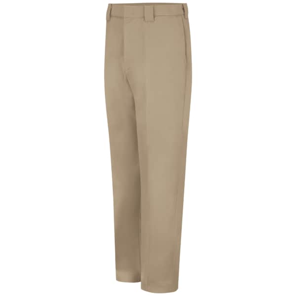 Red Kap Men's Mens Twill Work Pant, 38 in, Khaki, Cotton/Polyester - PT62KH 38 32