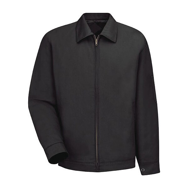 Red Kap Slash Pocket Jacket Black XL - JT22BK RG XL