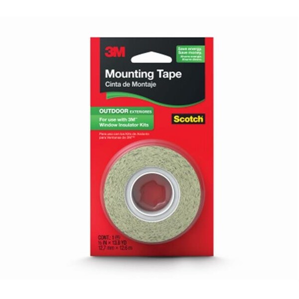 Cinta adhesiva para montaje de película para ventanas exteriores Scotch 3M 2175, 0.50 x 500 pulgadas - 568618