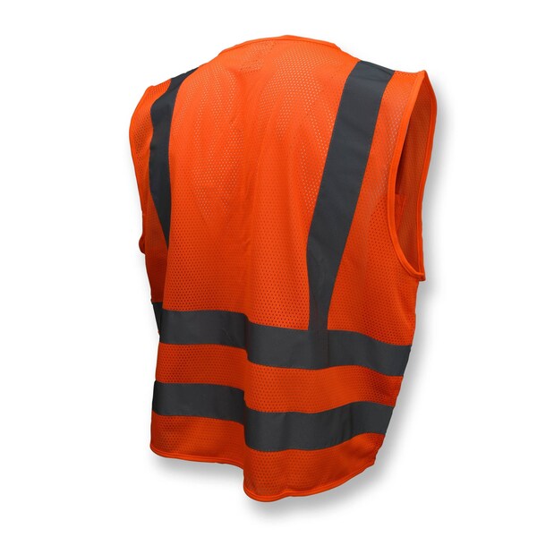 Radians Hi-Vis Safety Vest M Class 2 , Zipper 6 Pockets - SV8OMM