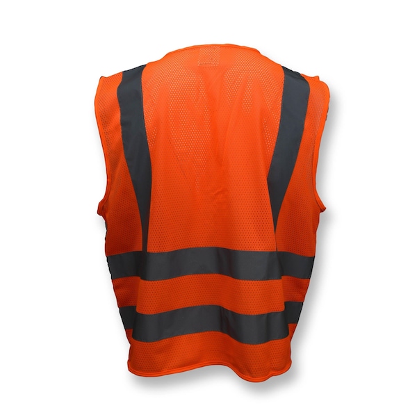 Radians Hi-Vis Safety Vest M Class 2 , Zipper 6 Pockets - SV8OMM