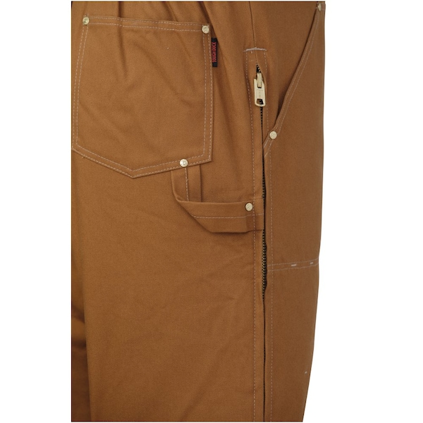 Tough Duck Coverall, 100% Cotton, BROWN, 2XLT - WC013