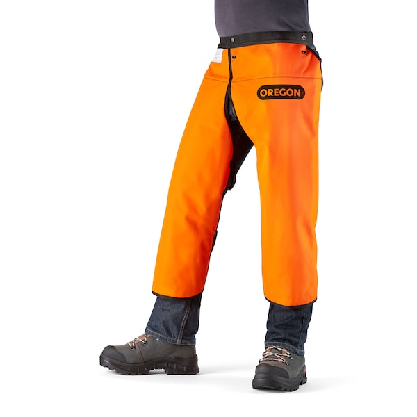 Oregon Orange Apron Chainsaw Safety Chaps, Size 36 - 564132-36