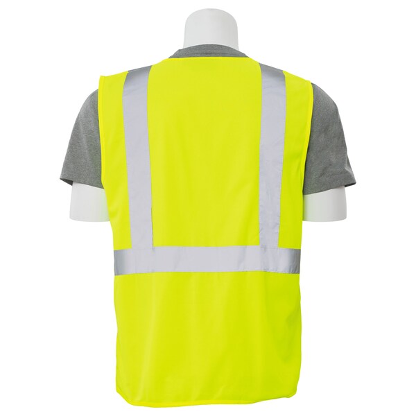 Deltaplus Vest, FlmeRetardantTreated, Hi-Viz, Lime, XL - 65012