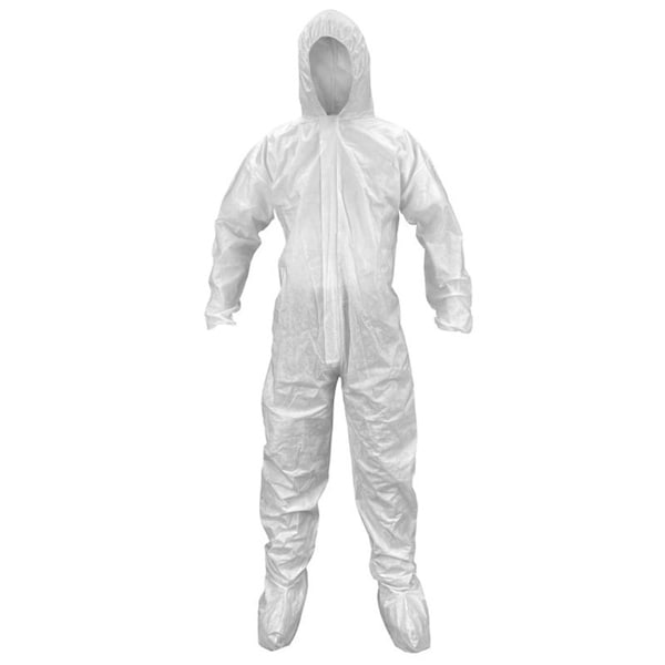 Sas Safety SMS Breathable Hooded/Booted Coverall - XL - 6974