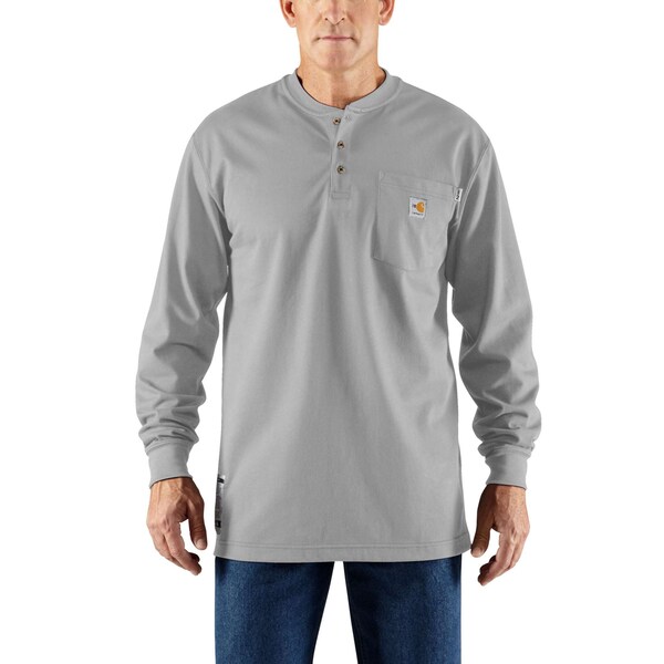 Carhartt FR Force Cotton LS Henley - 100237-051