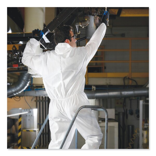 Kleenguard Coveralls, White, Size 3XL - 417-49116