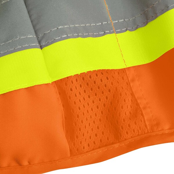 Pioneer Woven 150D Surveyor Vest, Orange, XL - V1010151U-XL