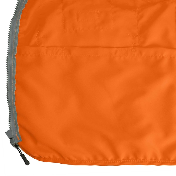 Pioneer Woven 150D Surveyor Vest, Orange, XL - V1010151U-XL