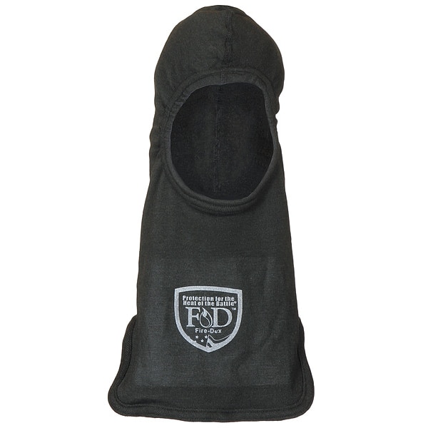 Fire-Dex Fire Hood, 8.6 cal./cm2, CarbonX, 6.5 oz, Black, Universal - H61CXNB