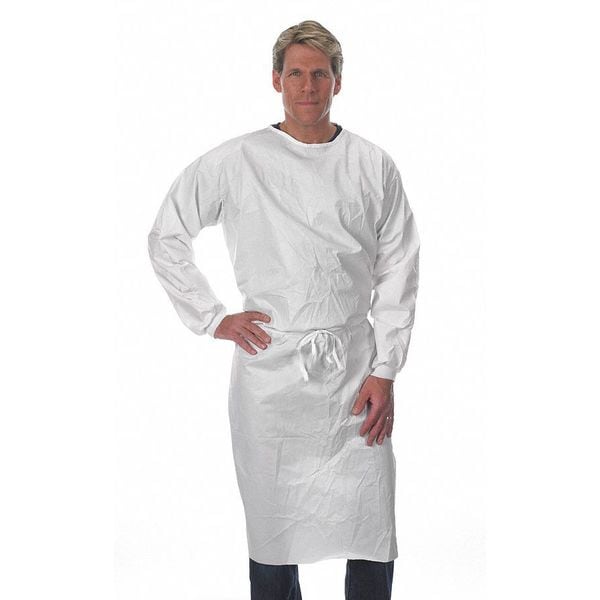 Lakeland Disposable Sleeve Apron, White, XL - PBL141-XL