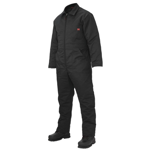 Tough Duck Coverall, 65% Polyester/35% Cotton, BLK, 3XL - 712121