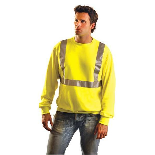 Occunomix 4XL Men's Sweatshirt, Yellow - LUX-SWTL-Y4X
