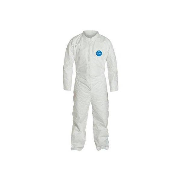Dupont Disposable Coverall, Collared, 3XL, Serged Seam - TY120SWH3X002500