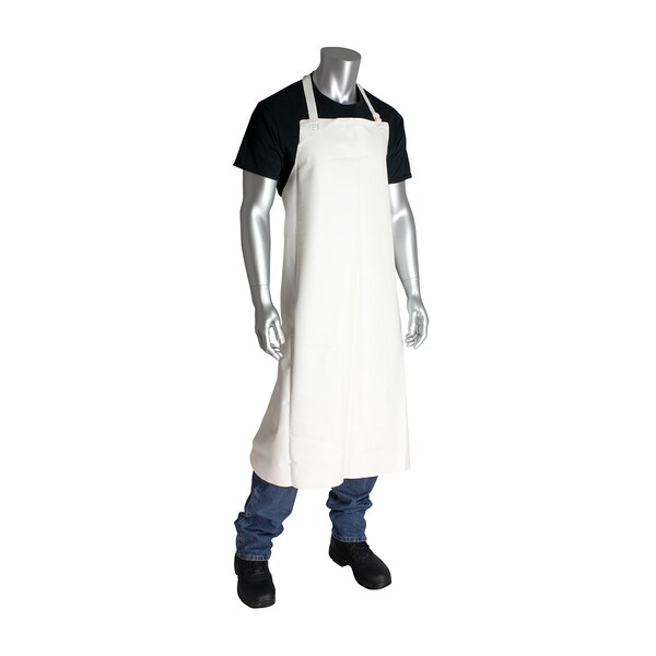 Pip Heavy Duty Vinyl Apron, 20 Mil, White - 200-20001