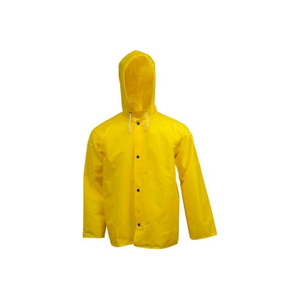 Tingley Tingley J21107 Eagle Storm Fly Front Hooded Jacket, Yellow, Large - J21107.LG
