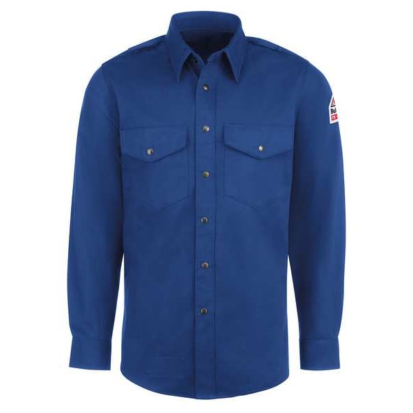 Bulwark Men's Flame-Resistant Shirt, 7.7 cal/sq cm, 2XL, Excel FR(R) - SES2RB LN XXL