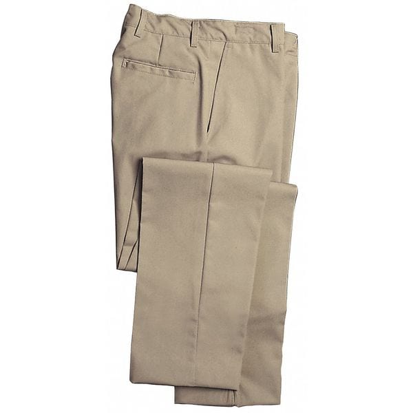 Vf Workwear Men's Industrial Work Pants, 42 in, Tan, Cotton/Polyester - PT20KH 42 32
