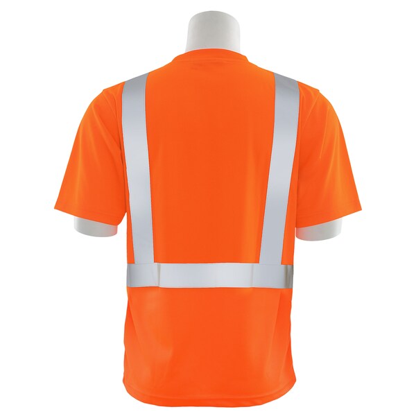 Deltaplus T-Shirt, Class 2, Hi-Viz, Orange, M - 61677