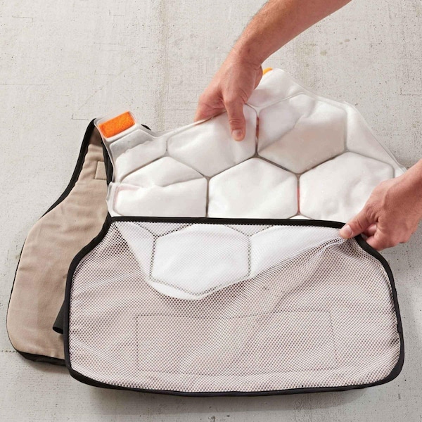 Ergodyne Rechargeable Phase Change Ice Packs for Cooling Vest, L/XL - 6220