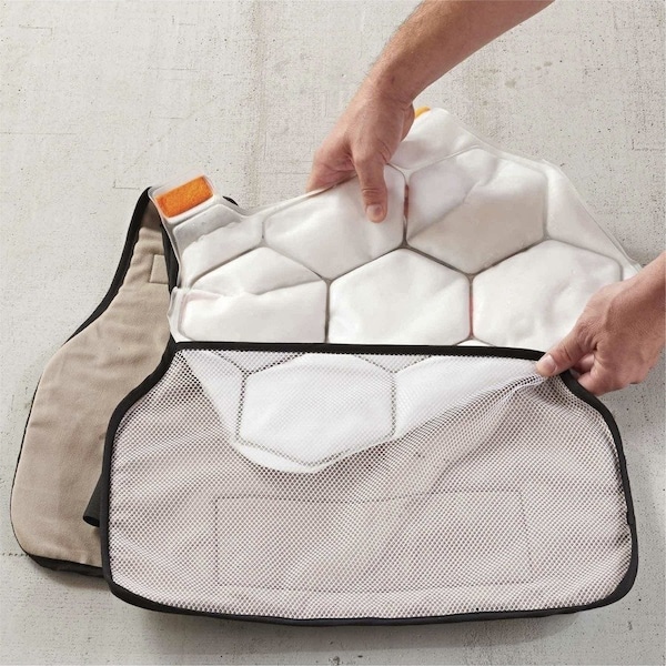 Ergodyne Rechargeable Phase Change Ice Packs for Cooling Vest, L/XL - 6220