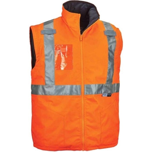 Ergodyne Hi-Vis Thermal Jacket Kit, 300D Oxford Polyester, Hi-Viz Orange, 2XL - 8388