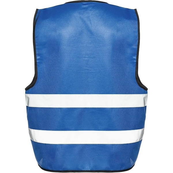 Northmon Safety Two Band Reflective Solid Safety Vest, 103 Series, Royal Blue, L/XL - NM-SV-103-RB-L/XL