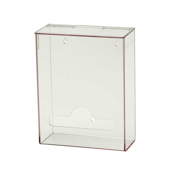 Condor Protection Dispenser, PETG, clear, 10 x 10 x 10" - 3UZG3