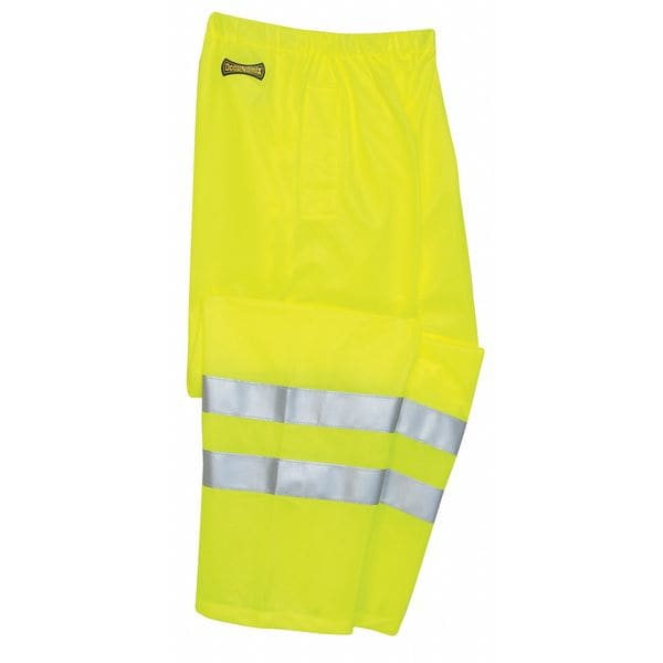 Occunomix Breathable Pants, High Visibility Yellow, Size 40 - LUX-TENBR-Y2X