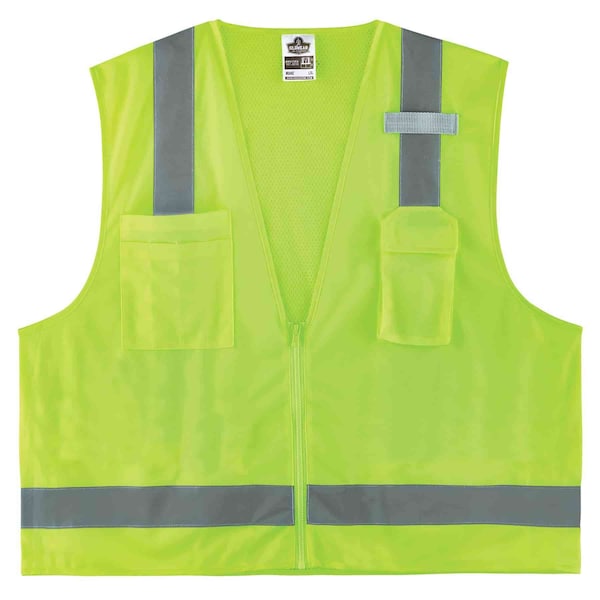 Ergodyne Lime Type R Class 2 Economy Surveyors Ve - 8249Z