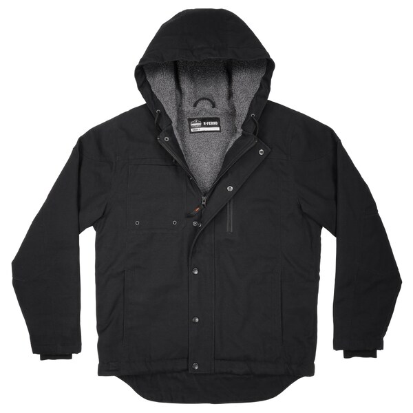 Ergodyne 6468 XL Black Duck Canvas Work Jacket - 6468