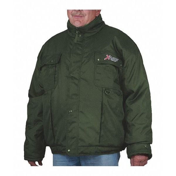 Polar Plus Insulated Heavy Duty Jacket, Green, S - 34020G-S