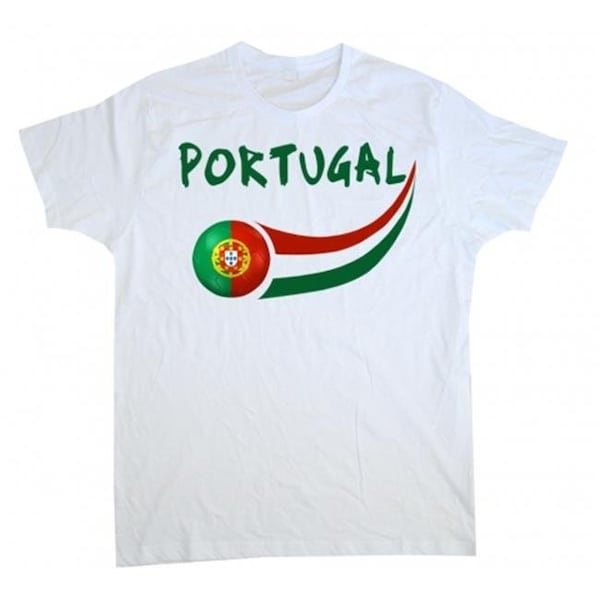 Supportershop Supportershop WCPT8Y Portugal Soccer Junior T-shirt 8-9 years - WCPT8Y