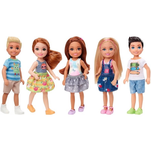 Barbie Barbie Chelsea and Friends Doll Assorted 6 pc - DWJ33