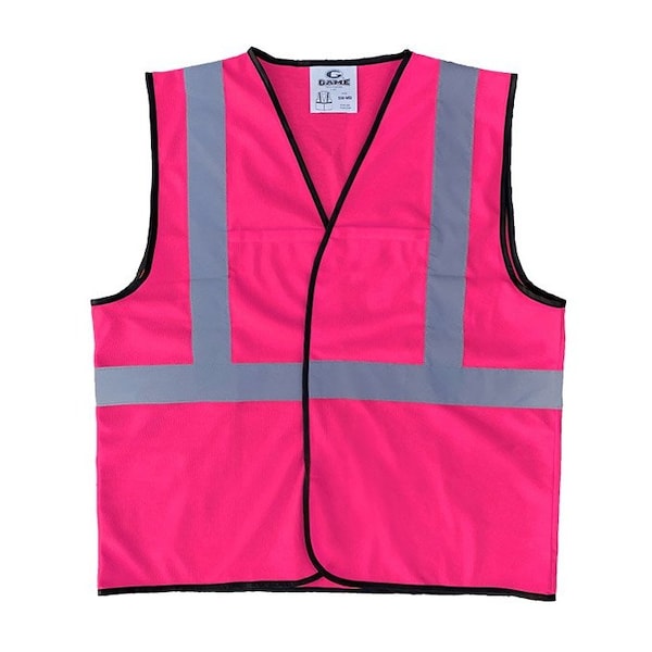 Game Workwear Hi-Vis Non-Ansi Safety Vest L, XL Class Non-ANSI , Velcro Closure - I-35E