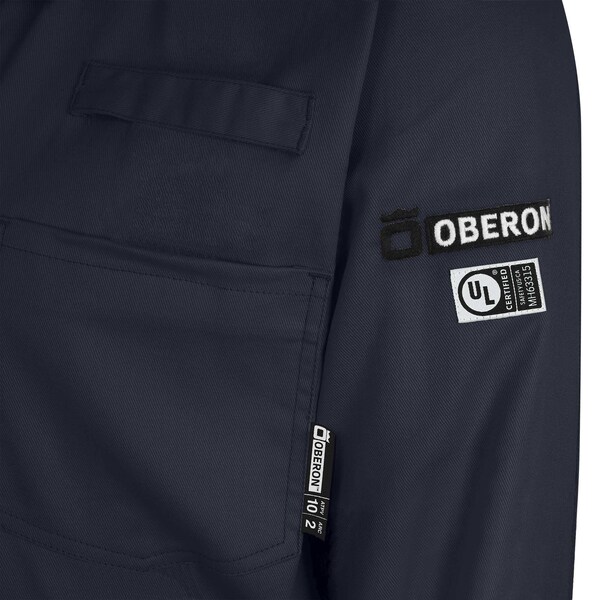 Oberon FR/Arc-Rated 7.5 oz  88/12 Safety Coveralls, Navy, 2XL - ZFE109-2XL