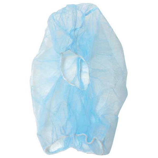 Action Chemical Head/Beard Cover, Polypropylene, 11 in Dia., Blue, Universal, 1000 PK - H1000B