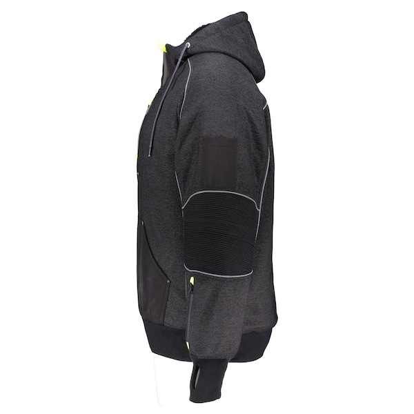 Refrigiwear Extreme Hybrid Sweatshirt Black 3XL - 8480RBLK3XL
