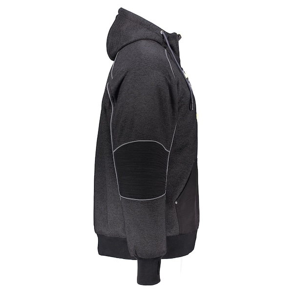Refrigiwear Extreme Hybrid Sweatshirt Black 3XL - 8480RBLK3XL