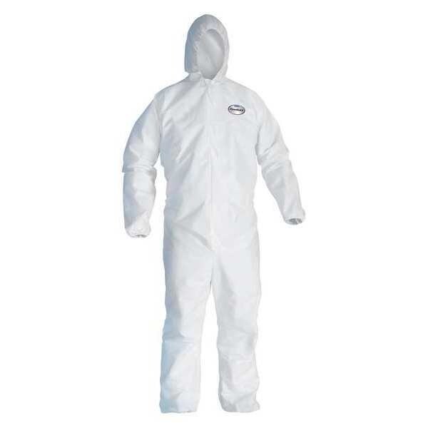 Kleenguard Breathable Protection Coverall, XL, Hood, XL, 25 PK - 41169