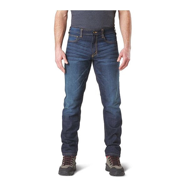 5.11 Defender-Flex Slim Jean, 32, Indigo, 76% Cotton/25% Polyester with Lycra - 74465ABR-649-32-32