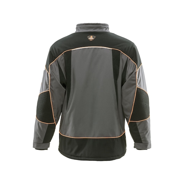 Refrigiwear Black/Charcoal Reg Large Polar Force Insulated Jacket - 8140RBCHLAR