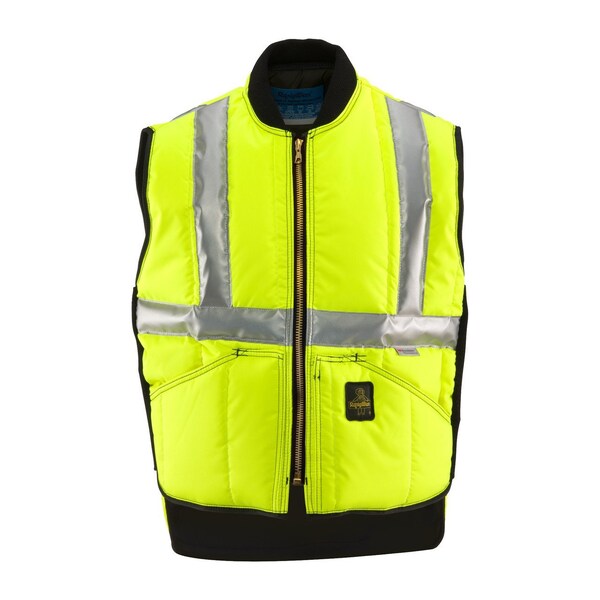 Refrigiwear Xl Vest Hi-Vis Iron-Tuff Lime - 0399RHVLXLGL2