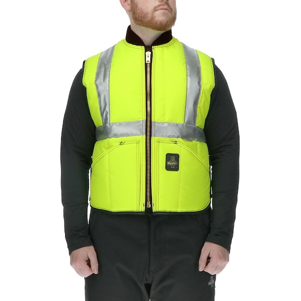 Refrigiwear Xl Vest Hi-Vis Iron-Tuff Lime - 0399RHVLXLGL2
