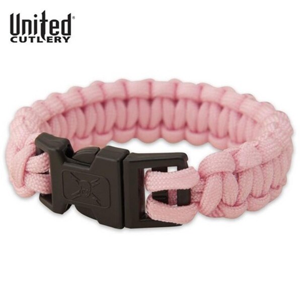 United Cutlery Elite Forces Paracord Bracelet- Pink - Small - UNI-UC2877