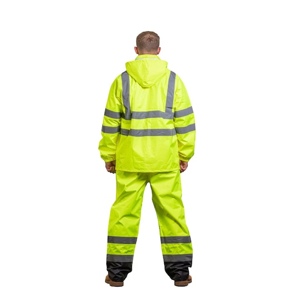 Game Workwear The Econo Hi-Vis Rain Pant, Yellow, Size Small - 1555E