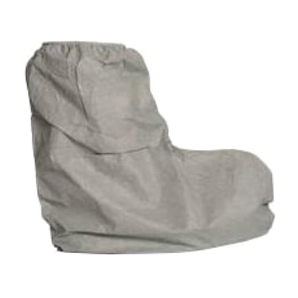 Dupont Disposable Boot Covers, Polyethylene Coated Spunbond Polypropylene, Gray, Slip Resistant Sole: Yes - P3452SGY00010000