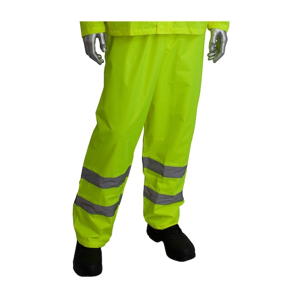 Pip Hi-Visibility Class 3 Rain Suit, Lm Yl, M - 353-1000LY-S/M