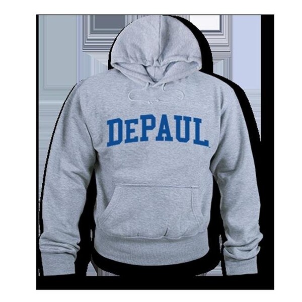 W Republic W Republic Game Day Hoodie DePaul; Heather Grey - Large - 503-121-HGY-03